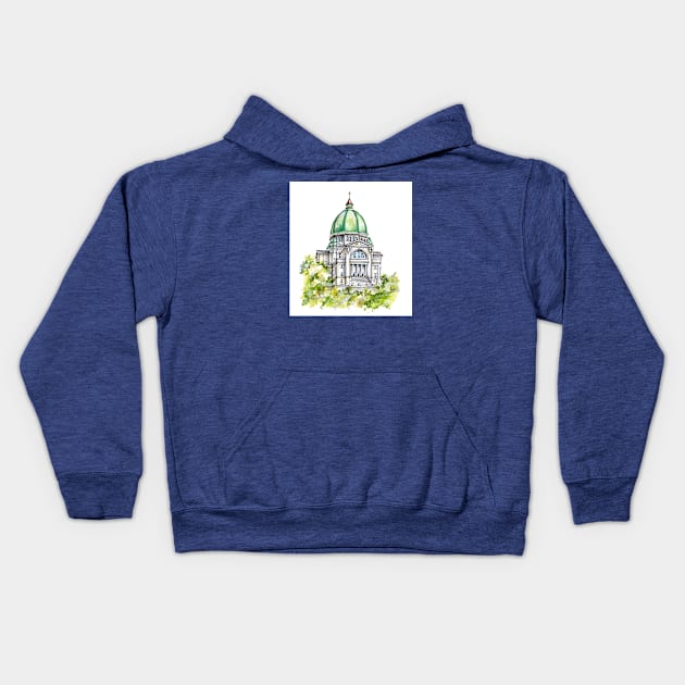 USA Tower Kids Hoodie by Cola Collet